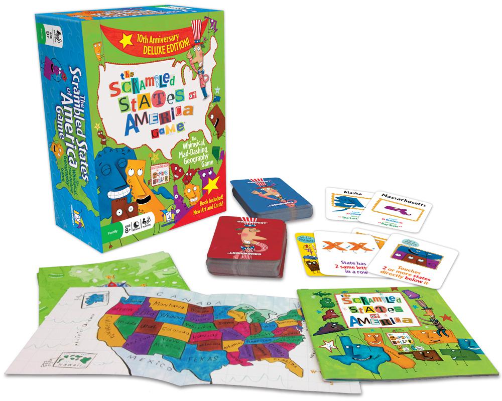 Scrambled States of America Game - Deluxe Edition