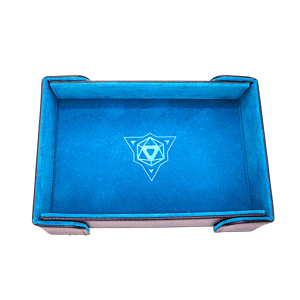 Magnetic Dice Tray - Teal Velvet