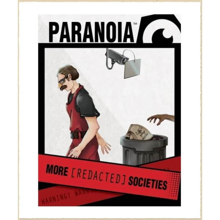 Paranoia RPG - More Redacted Societies