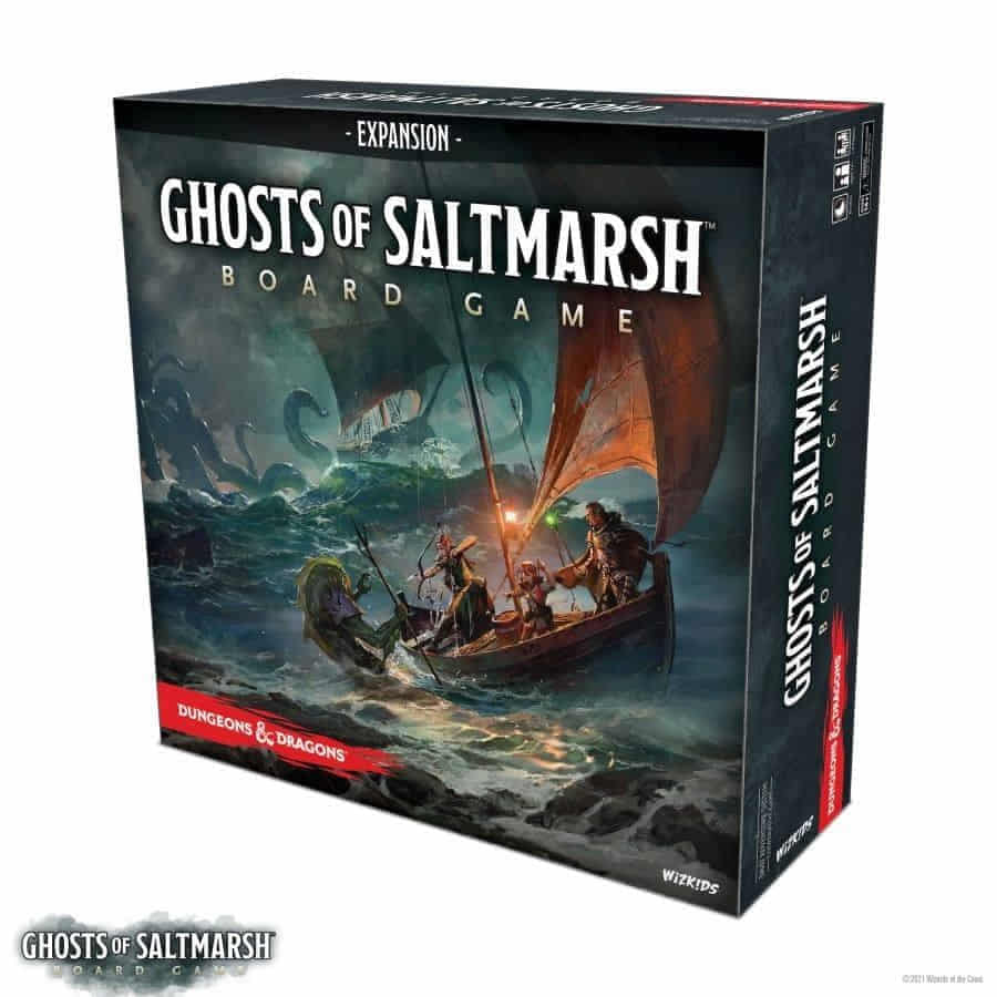 Dungeons & Dragons - Ghosts of Saltmarsh Adventure System Board Game Expansion (Standard Edition)