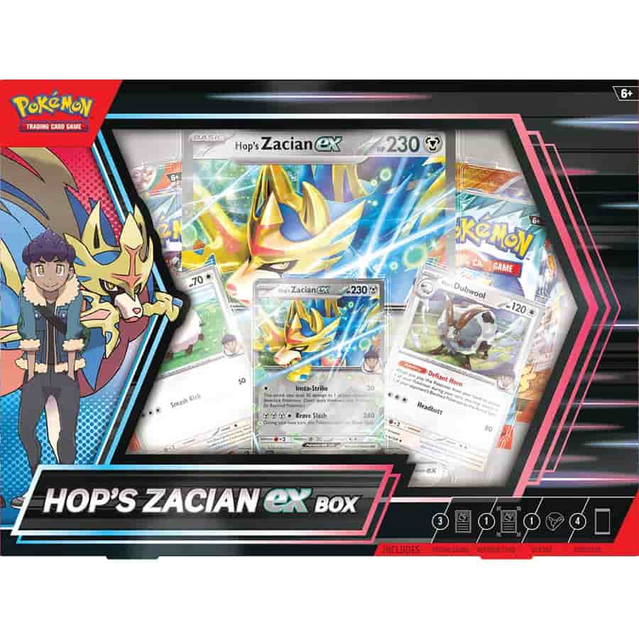 Pokemon TCG - Hop's Zacian Ex Box