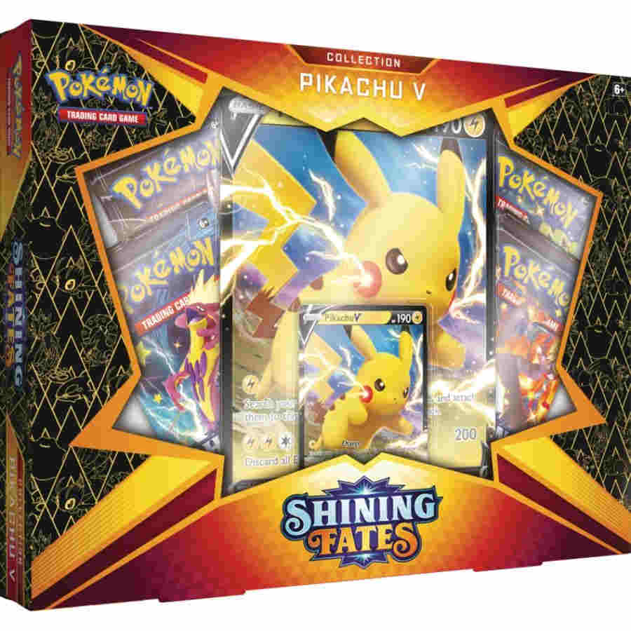 Pokemon TCG - Shining Fates: Pikachu V Box