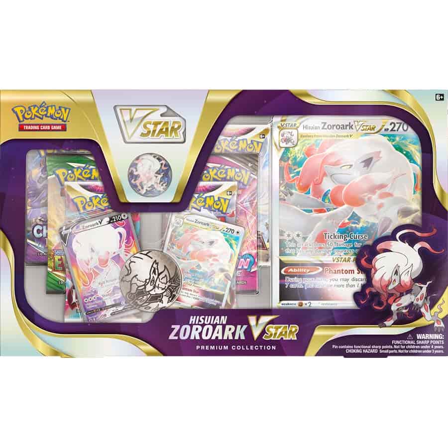 Pokémon TCG - Hisuian Zoroark VSTAR Premium Collection
