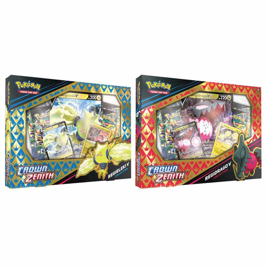 Pokemon TCG - Crown Zenith - Regieleki V Collection Box