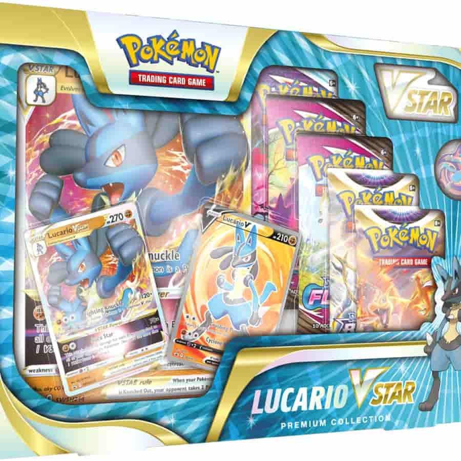 Pokemon TCG - Lucario Vstar Premium Collection