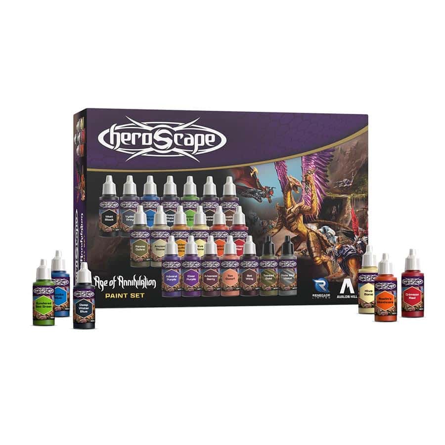 HEROSCAPE: AGE OF ANNIHILATION PAINT SET