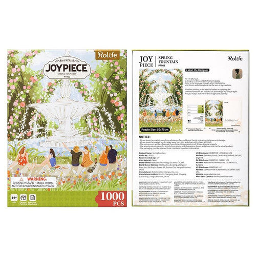 Puzzle: Afternoon Fountain 1000 pcs
