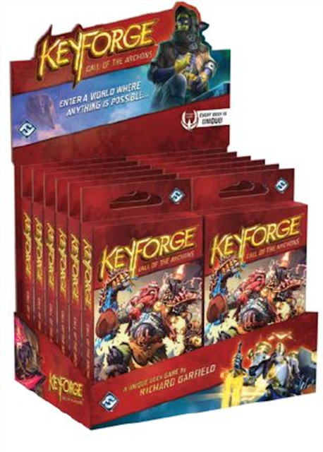 Keyforge - Call of the Archons - 12 Deck Display