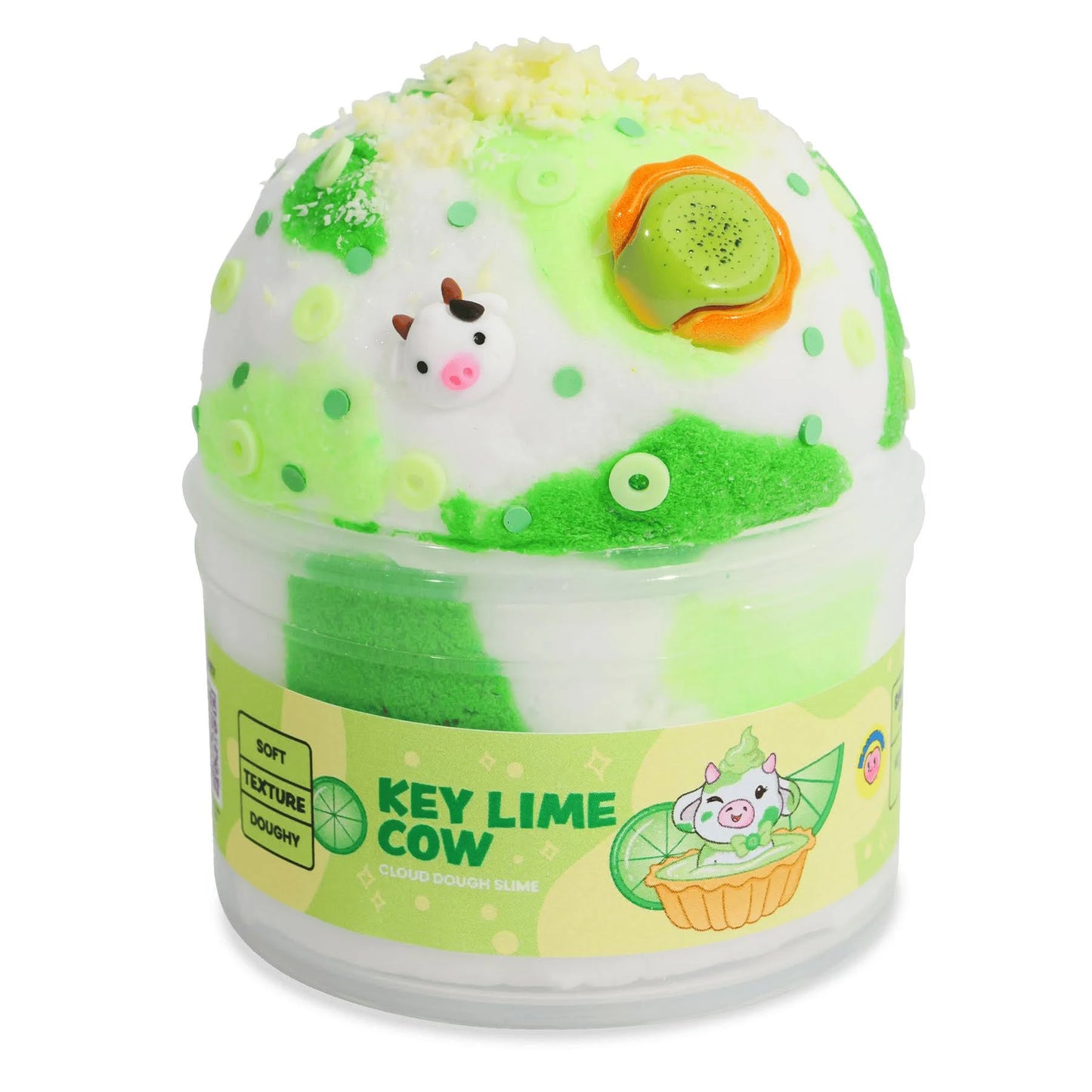 PeachyBbies Slime - Key Lime Cow