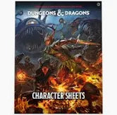 Dungeons & Dragons: Character Sheets 2024