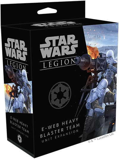Star Wars - Legion - E-Web Heavy Blaster Team Unit Expansion