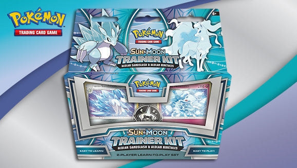Pokemon TCG: Sun & Moon Trainer Kit, Alolan Sanslash & Alolan Ninetails