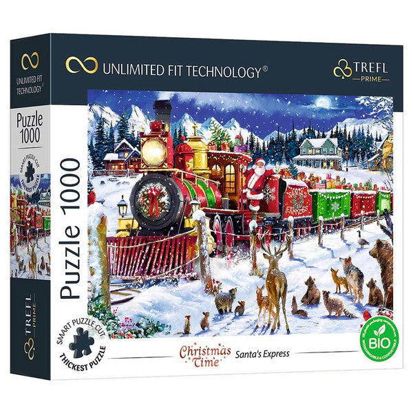 Puzzle: Santa's Express 1000 Piece (Trefl Prime)