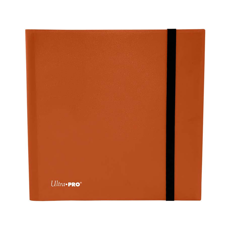 Ultra Pro Eclipse - 12-Pocket Pro Binder - Pumpkin Orange