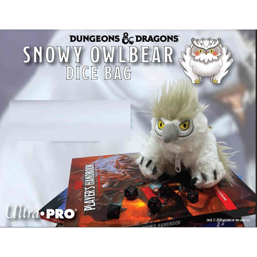 Snowy Owlbear Gamer Pouch