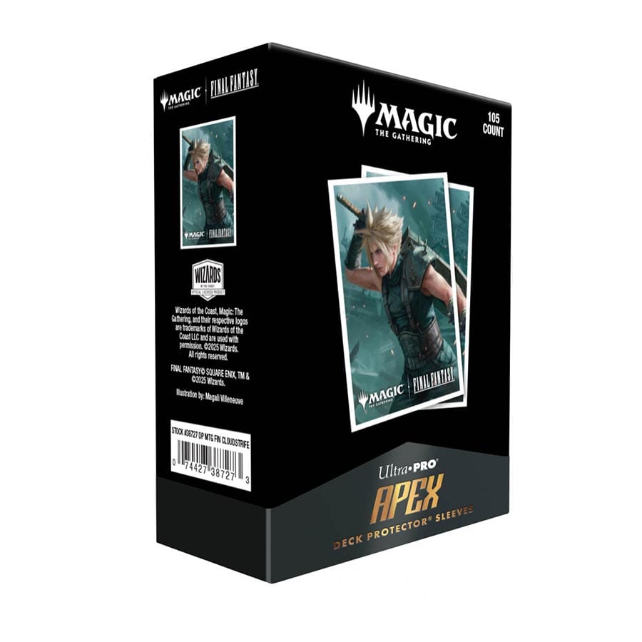Ultra Pro Magic The Gathering final fantasy cloud sleeves