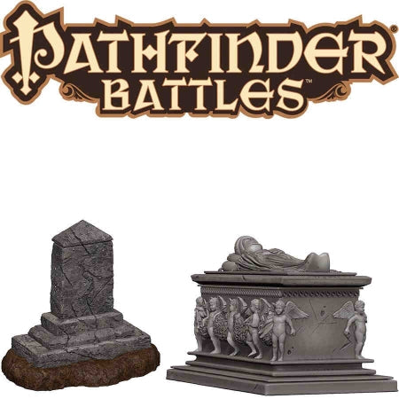 Finder Battles Miniatures: Ruins of LastwallCaseIncentive- Cemetery of the Fallen Premium Set