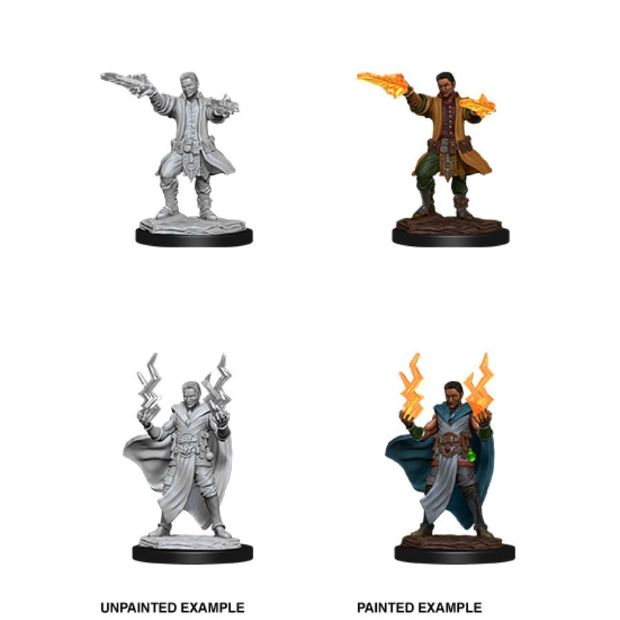Dungeons & Dragons: Nolzur's Marvelous Unpainted Miniatures - W12 Male Human Sorcerer