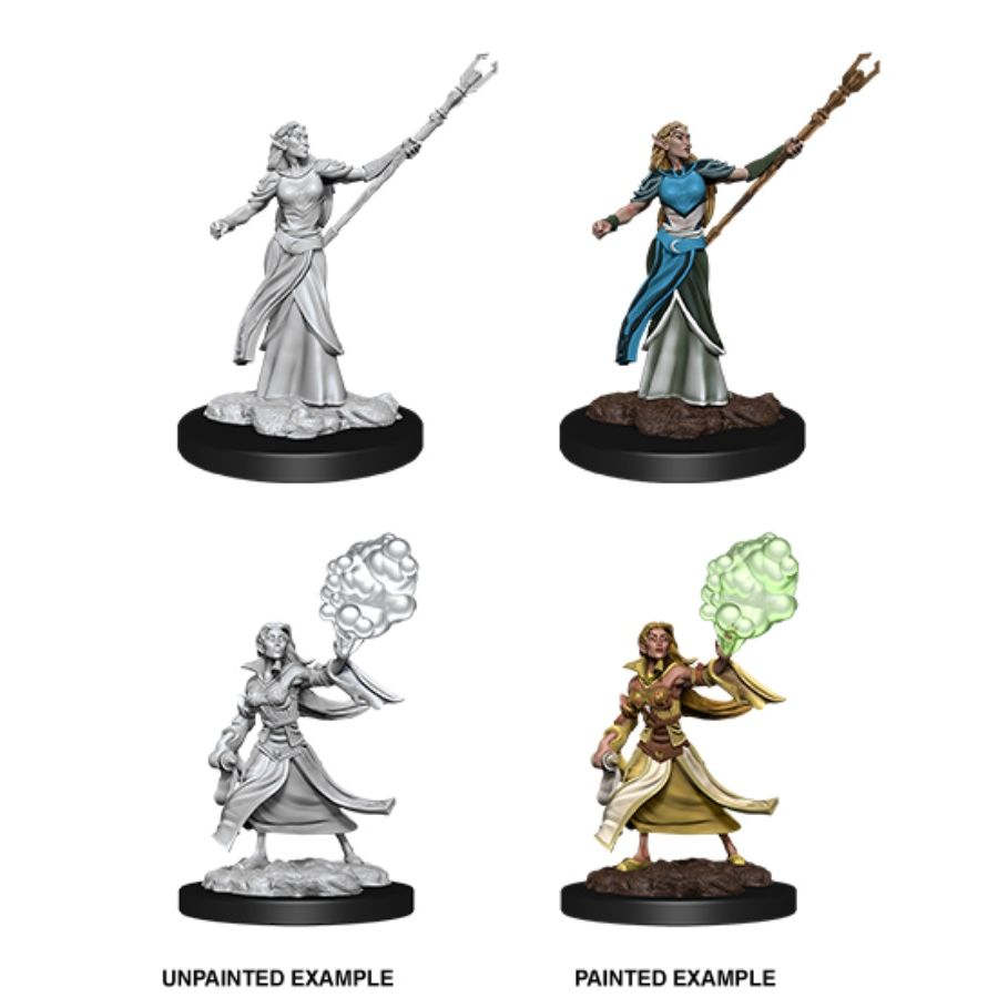 Dungeons & Dragons: Nolzur's Marvelous Unpainted Miniatures - W12 Female Elf Sorcerer