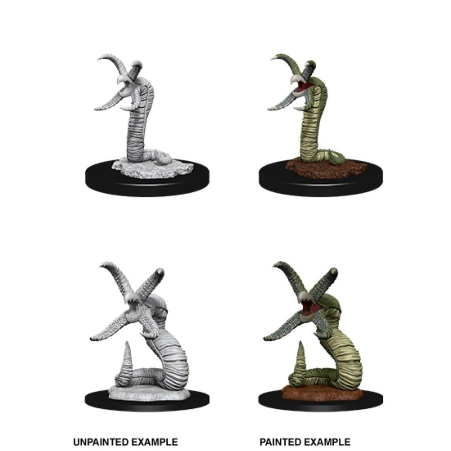 Dungeons & Dragons: Nolzur's Marvelous Unpainted Miniatures - W12 Grick & Grick Alpha