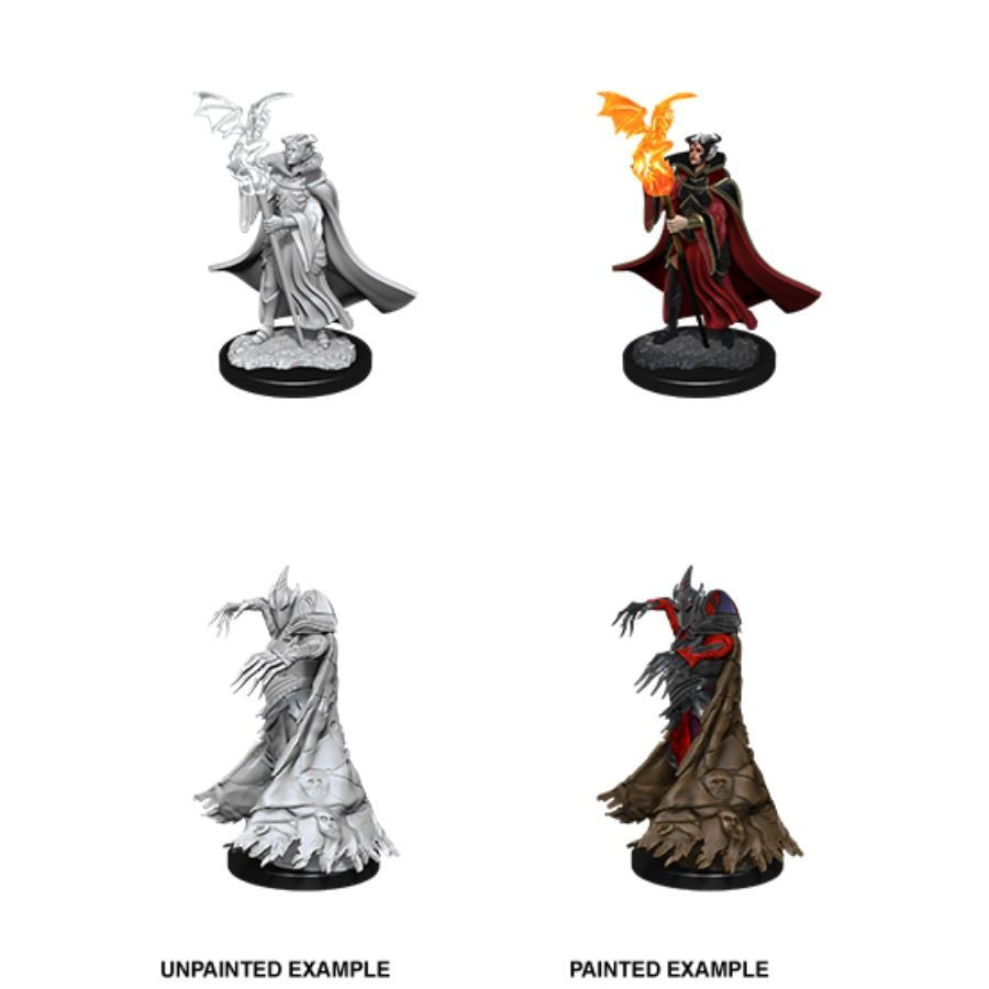 Pathfinder: Deep Cuts Unpainted Miniatures - Cultist and Devil