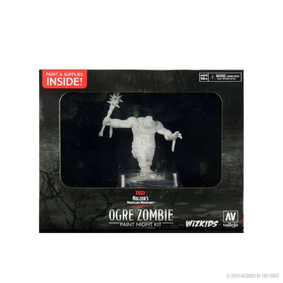 Dungeons & Dragons: Nolzur's Marvelous Unpainted Miniatures - Ogre Zombie Paint Night Kit