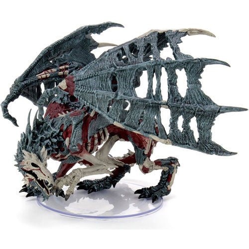 Dungeons & Dragons Miniatures: Icons of the Realms: Set 18 Boneyard Premium - Green Dracolich