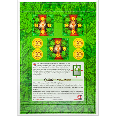 Cacao: Volcanoes Mini Expansion