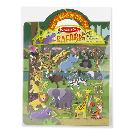 Puffy Sticker Play Set: Safari