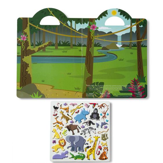 Puffy Sticker Play Set: Safari