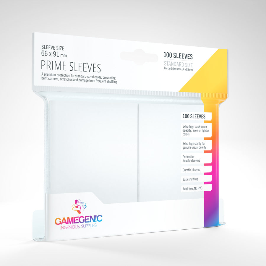 Prime Card Sleeves - White