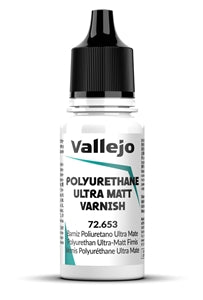 Vallejo Auxiliary Products - Polyurethane Ultra Matt Varnish