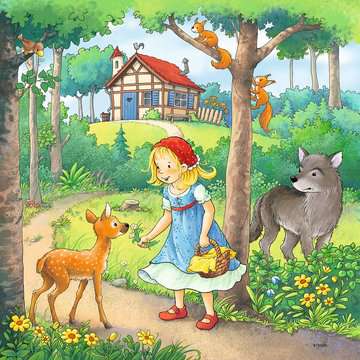 Rapunzel, Little Red Riding Hood, and The Frog Prince (3 x 49pc)