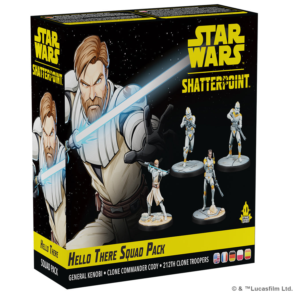 Star Wars Shatterpoint - Hello There General Obi-Wan Kenobi Squad Pack