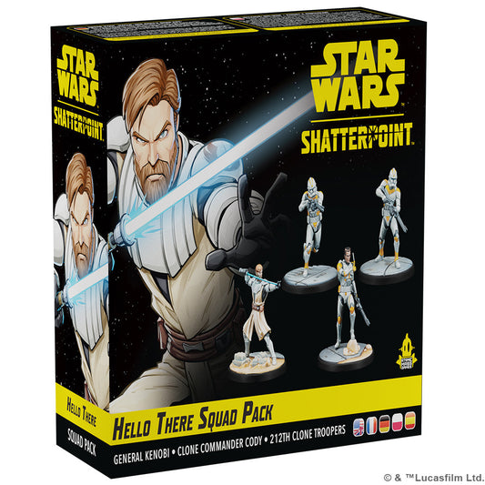 Star Wars Shatterpoint - Hello There General Obi-Wan Kenobi Squad Pack