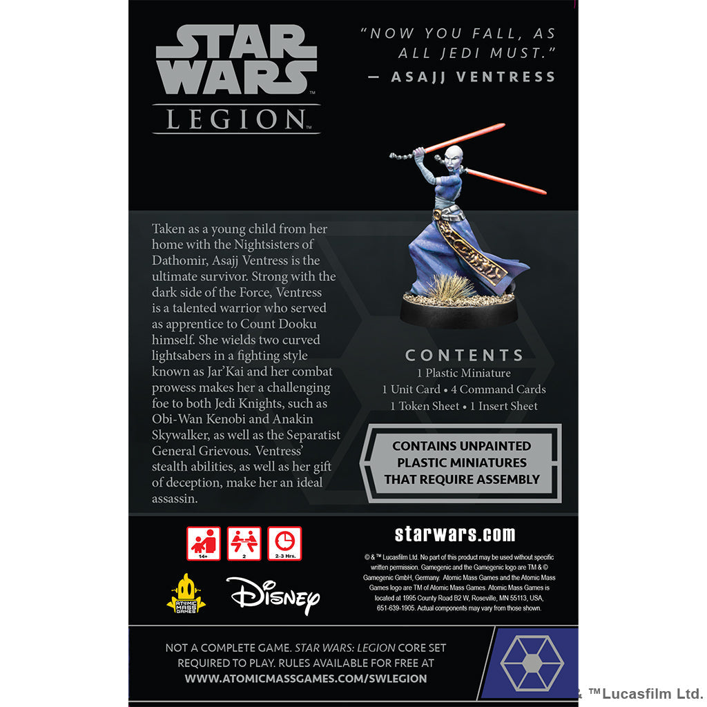 Star Wars: Legion -Asajj Ventress Operative Expansion