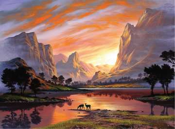 Tranquil Sunset (500 pc)