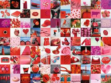 99 Beautiful Red Things (1500 pc)