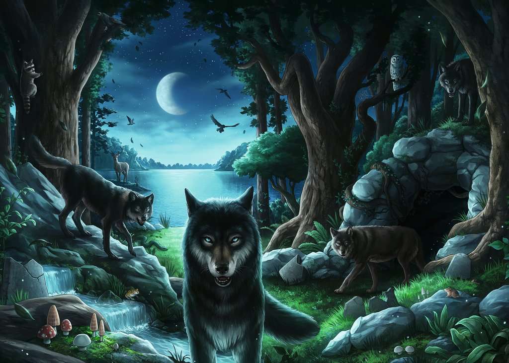 Escape Puzzle: Curse of The Wolves