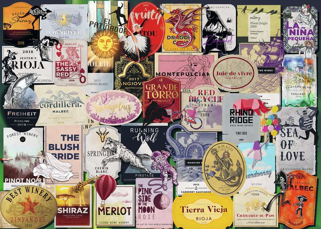 Wine Labels Puzzle