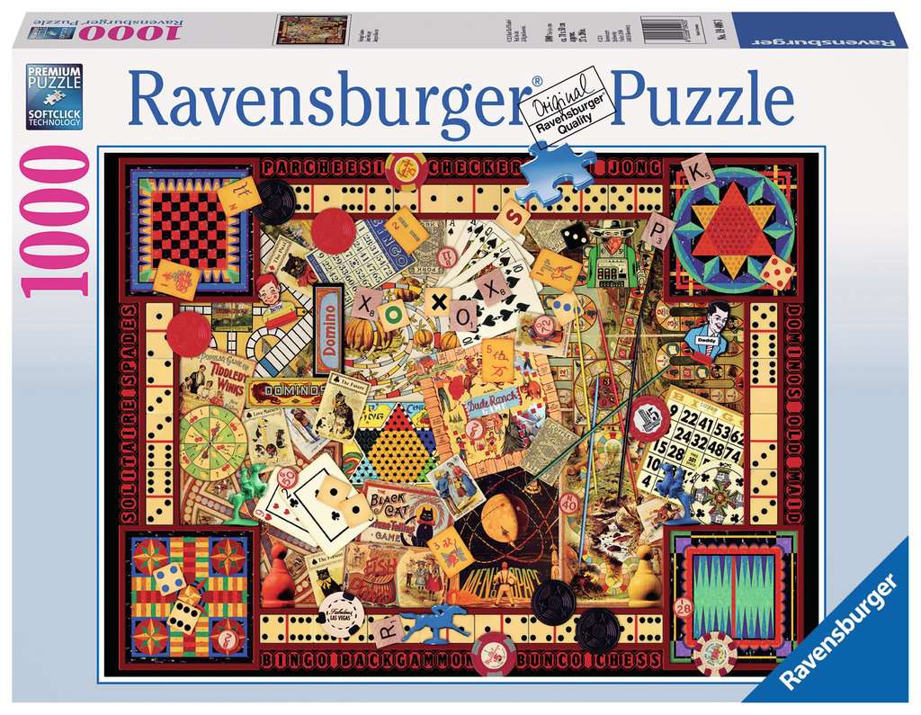 Vintage Games 1000pc Puzzle