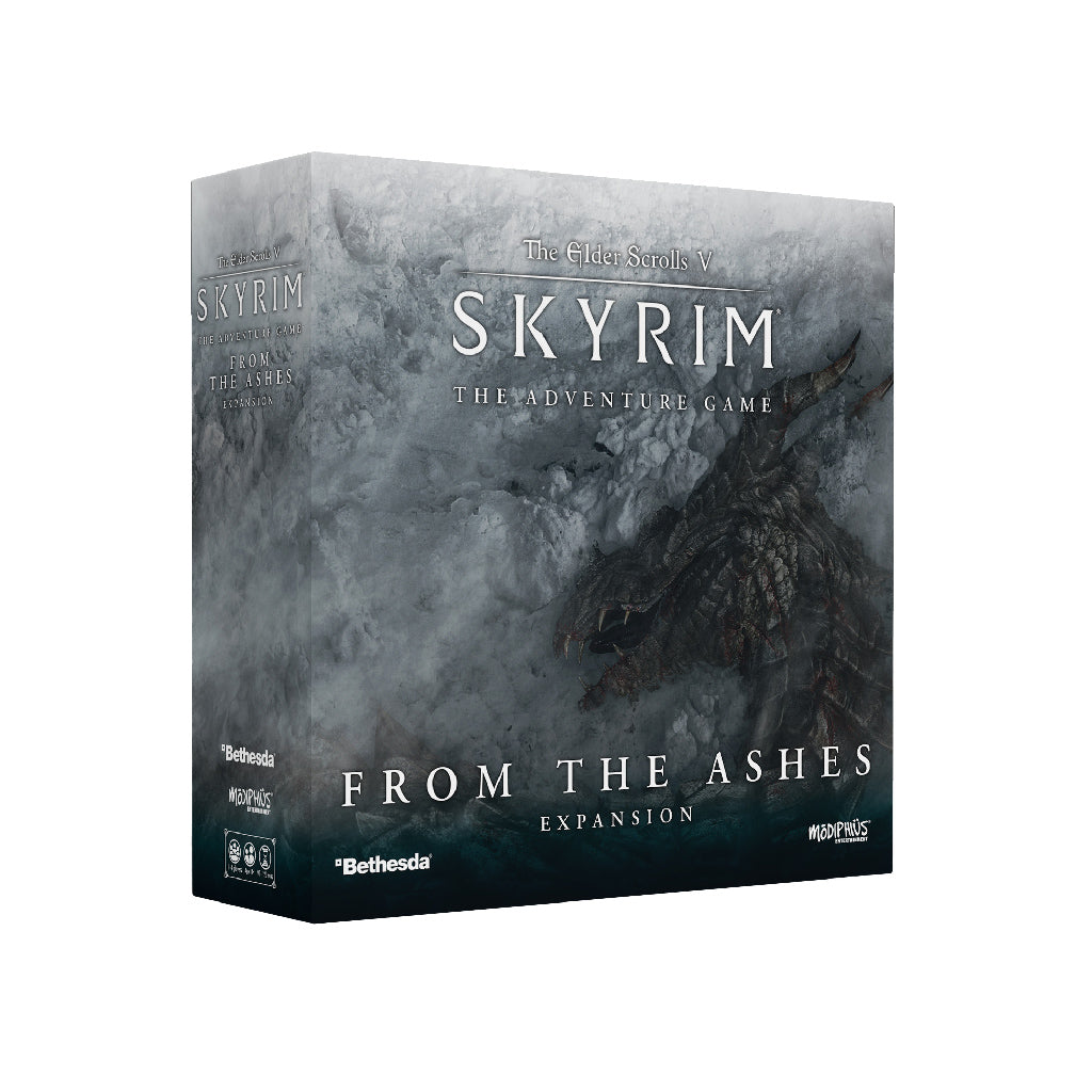 Elder Scrolls - Skyrim - Adventure Board Game - From the Ashes Expansion