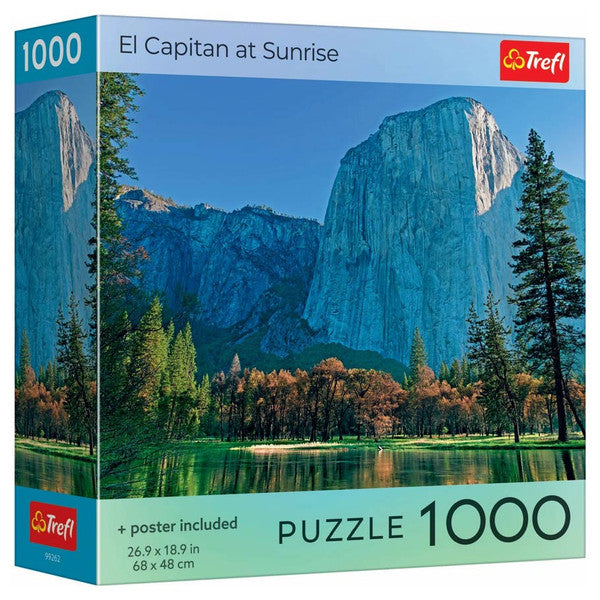 El Capitan at Sunrise 1000 Piece (Trefl Red)