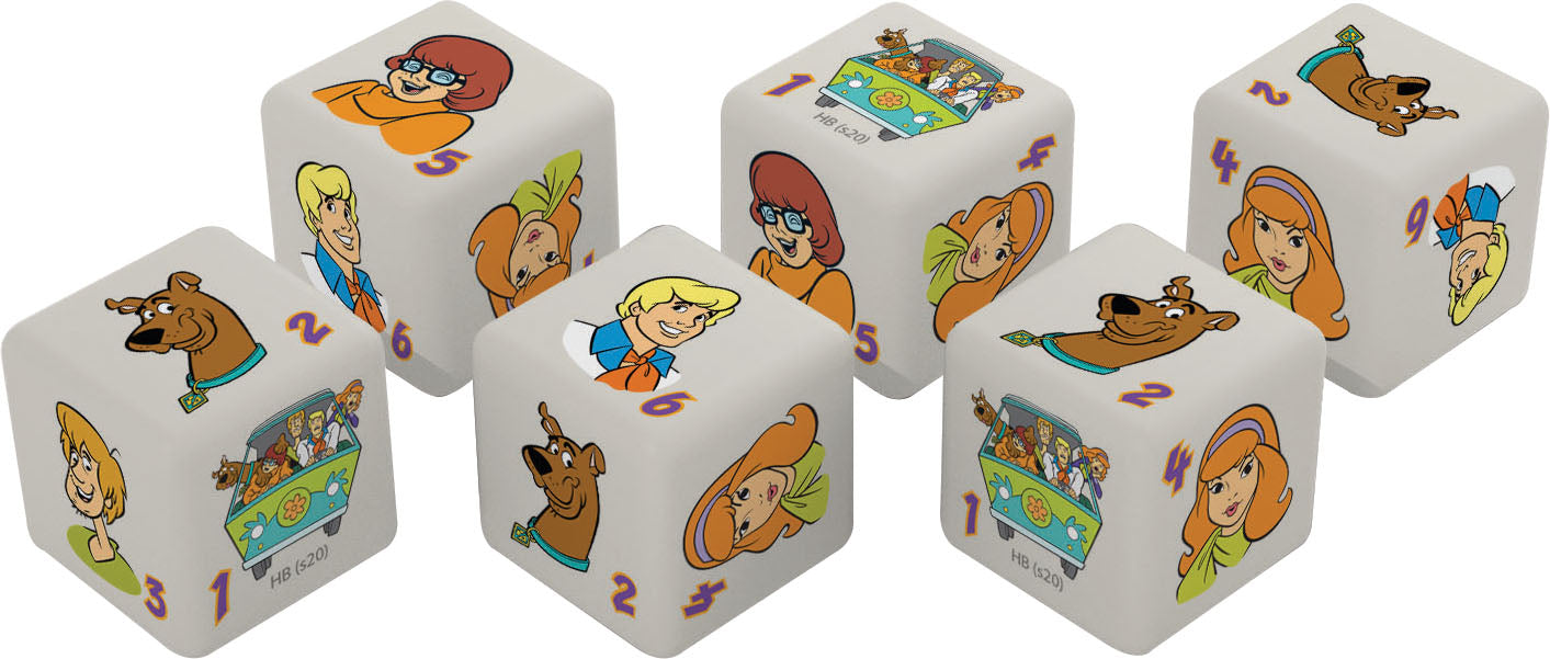 Scooby-Doo d6 Dice Set (6)