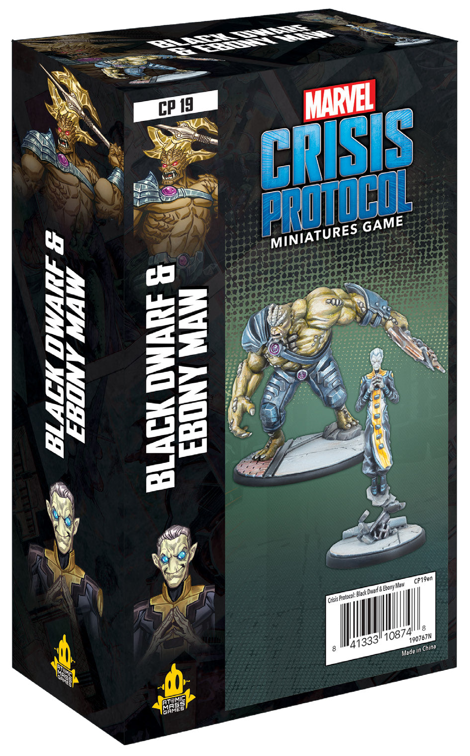 Marvel: Crisis Protocol - Black Dwarf and Ebony Maw Character Pack
