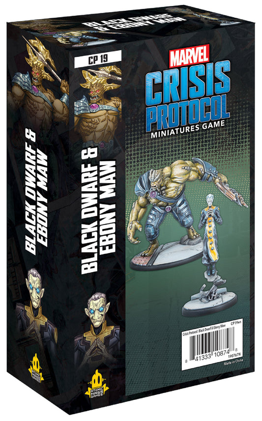 Marvel: Crisis Protocol - Black Dwarf and Ebony Maw Character Pack