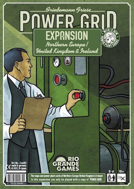 Power Grid: Northern Europe/United Kingdom and Ireland Recharged Expansion
