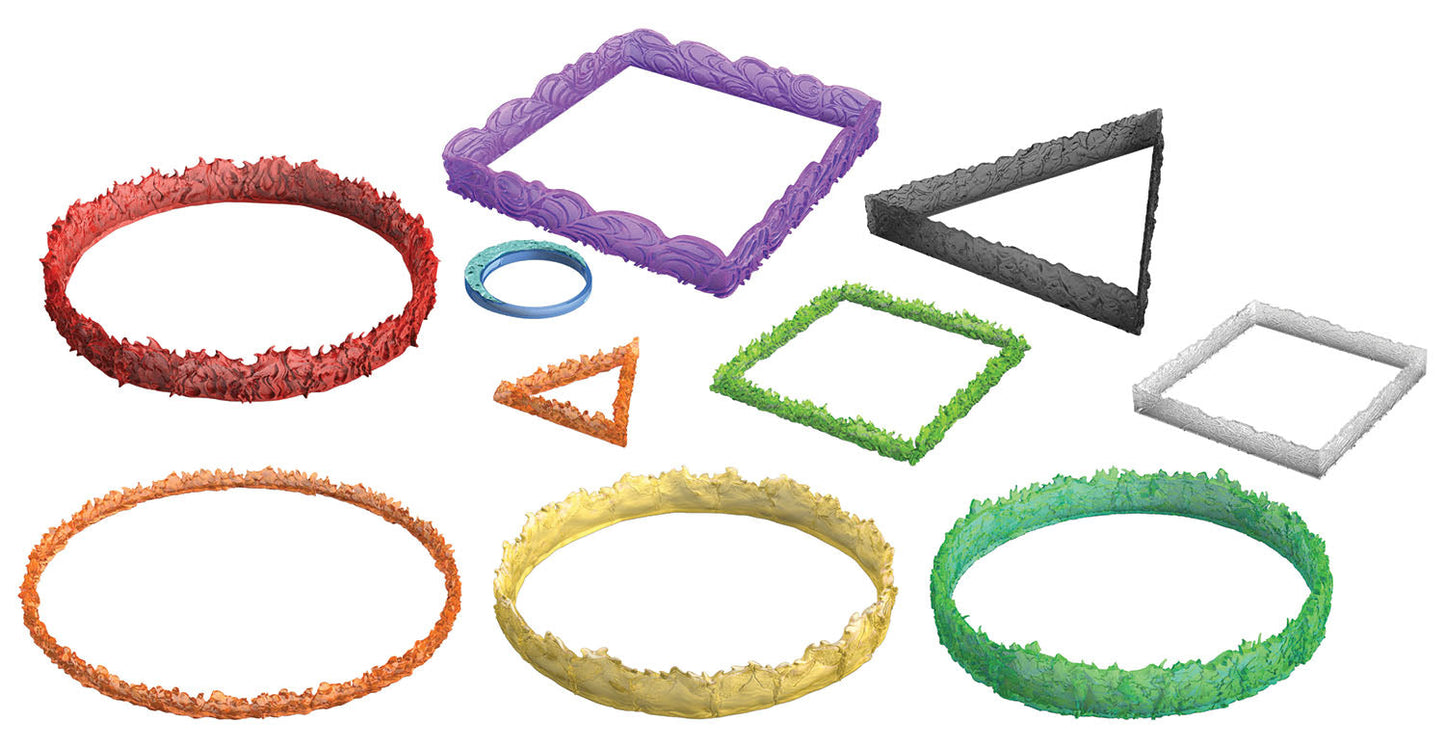 Dungeons & Dragons Fantasy Miniatures: Icons of the Realms Spell Effects Halaster's Tumultuous Templates