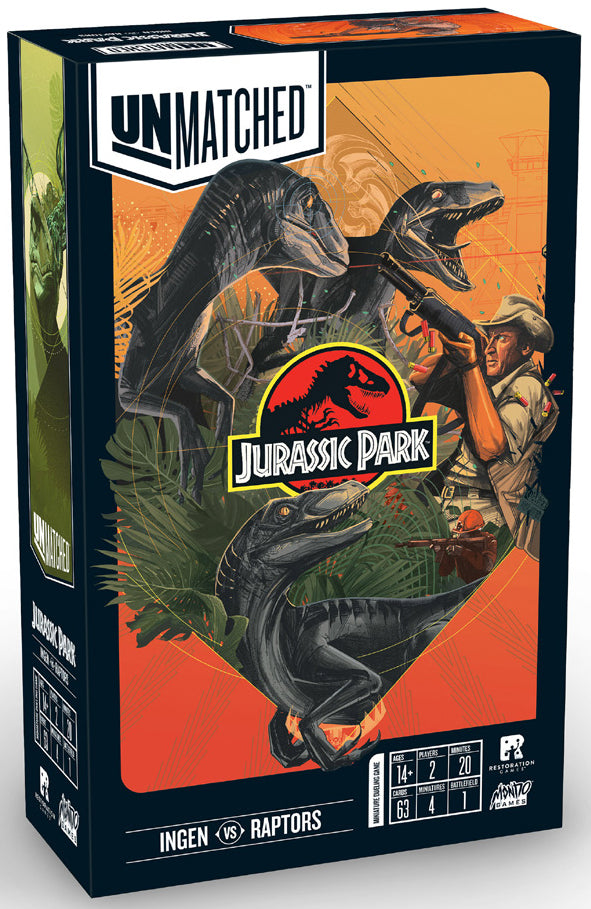 Unmatched: Jurassic Park - InGen vs Raptors
