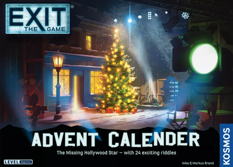 Exit The Game - Advent Calendar - The Missing Hollywood Star